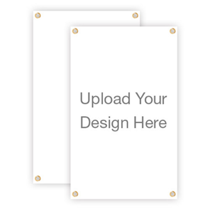 Picture of Banner, Custom, Double Sided, Vertical - 2'w x 6'h