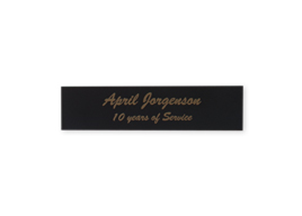 Picture of Engraved Metal Plate, 3"w x 3/4"h