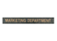 Picture of Engraved Plastic Sign, 8"w x 1"h