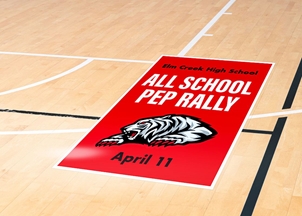 Picture of Floor Graphic with Anti Slip Laminate 36"w x 48"h