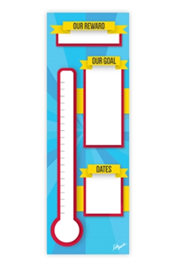 Picture of Goal Tracker 2 Banner 2'w x 6'h