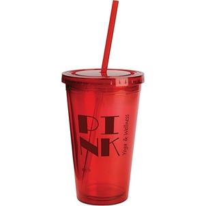 Picture of OLI 16 OZ TUMBLER W/STRAW