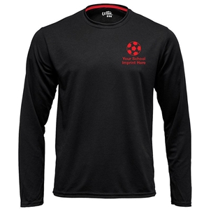 Picture of SCREEN PRINTED LONG SLEEVE PERFORMANCE T-SHIRT
