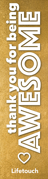 Picture of 2.25"w x 8.25"h Appreciation Bookmark