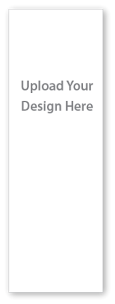 Picture of 2.25"w x 8.25"h Bookmark- White Gloss 100# Cover