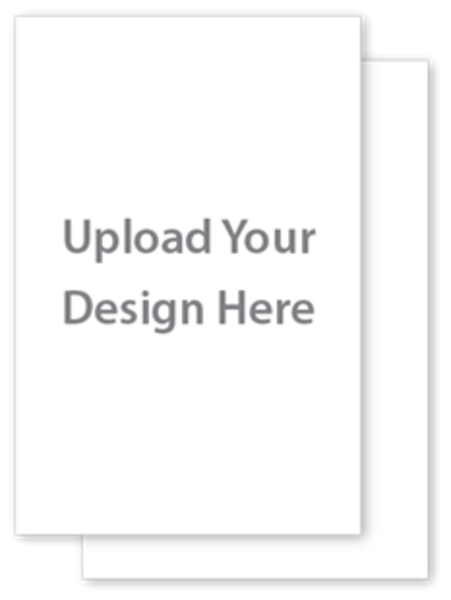 Picture of 5.5"w x 8.5"h Vertical Postcards Front & Back