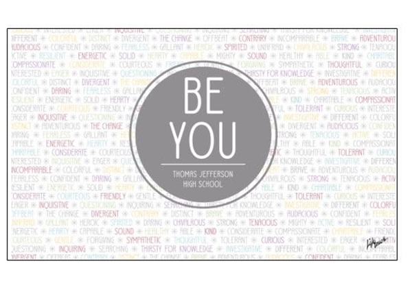 Picture of 5'w x 3'h Be You Banner