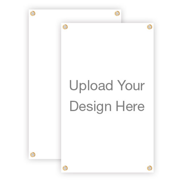 Picture of Banner, Custom, Double Sided, Vertical - 2'w x 6'h