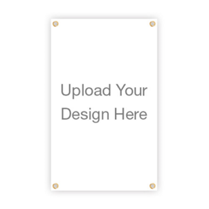 Picture of Banner, Custom, Single Sided, Vertical - 3'w x 4'h