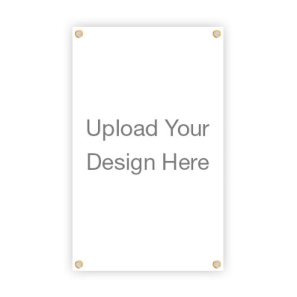 Picture of Banner, Custom, Single Sided, Vertical - 3'w x 4'h