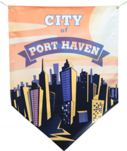 Picture of Banner, Special, Pennant/Veiling - 2'w x 3'h