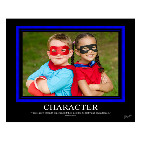 Picture of Character Foam Board Poster 20" x 16"