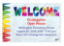 Picture of Crayons Open House Poster 18" x 12"