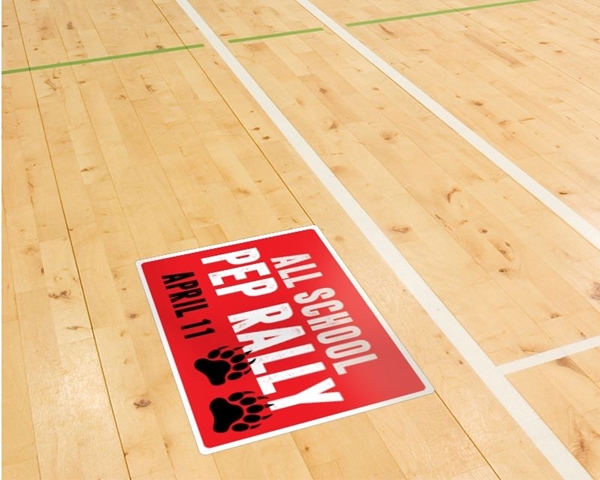 Picture of Floor Graphics w/ Anti Slip Laminate - 36"w x 24"h