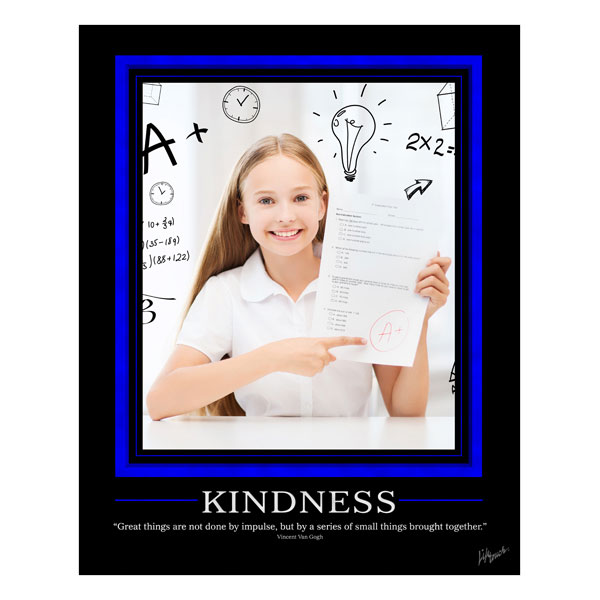 Picture of Kindness Polystyrene Poster 16" x 20"