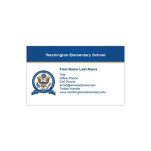Picture of National Blue Ribbon Business Cards 3.5"w x 2"h