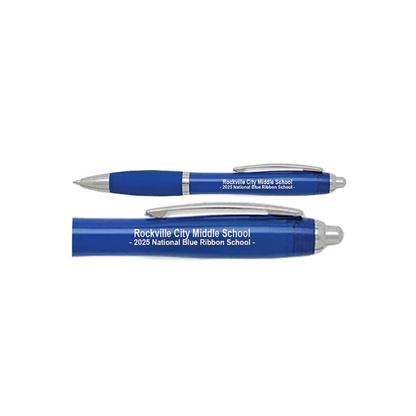 Picture of National Blue Ribbon Fusion Edge Click Pen