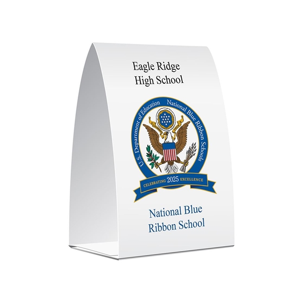 Picture of National Blue Ribbon Paper Table Tents 4"w x 6"h