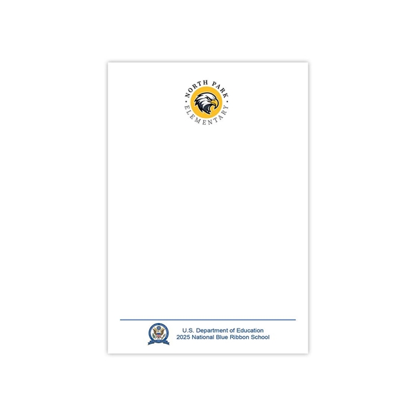 Picture of National Blue Ribbon Post It® Note 4"w x 6"h