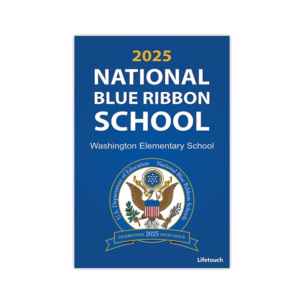 Picture of National Blue Ribbon Removable Wall Graphic 24"w x 36"h