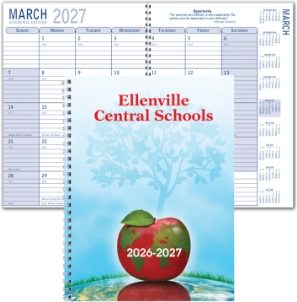 Picture of Custom Full Color Spiral Academic Planner