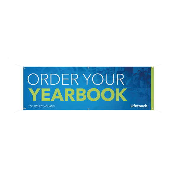 Picture of Order Your Yearbook 2027 Banner 6' x 2'